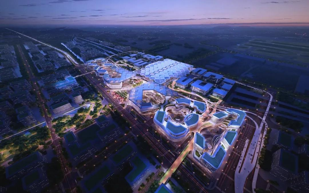 【重点工程巡礼·东方枢纽】光之玉兰，绽放东方—一座枢纽与一座